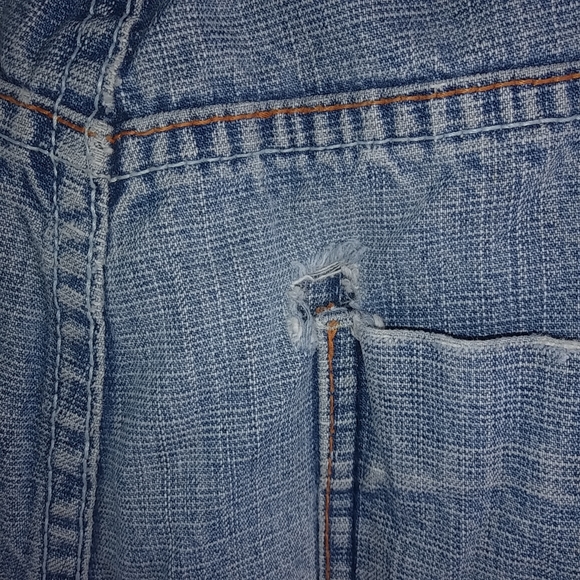 Urban Level Mens 38 Distressed Cutoff Jeans Shorts - Picture 6 of 9